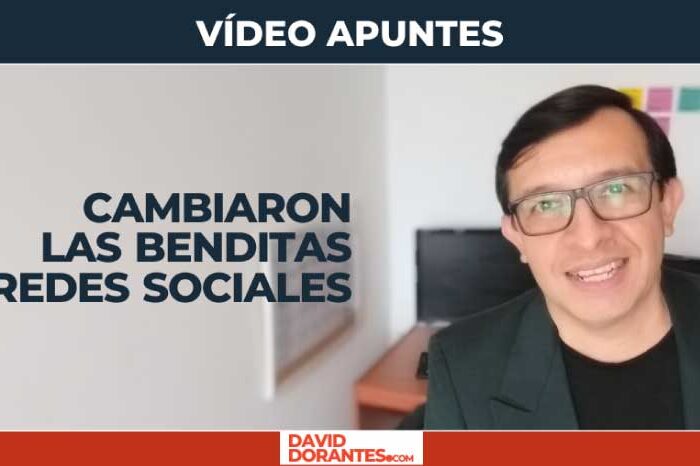 Cambiaron las benditas redes sociales