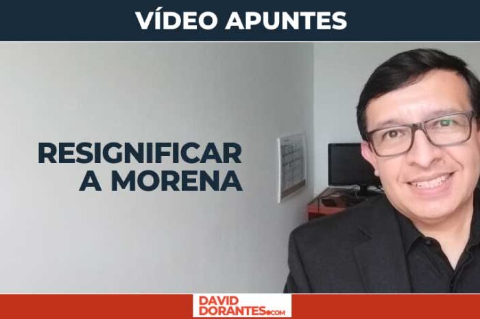 Resignificar la oferta de Morena