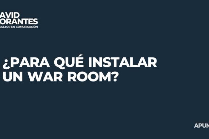 ¿Para qué instalar un War Room?