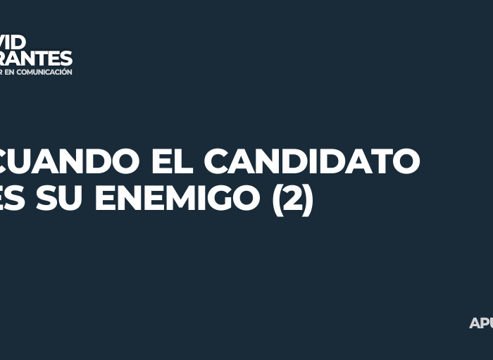 Cuando el candidato es su enemigo (2)