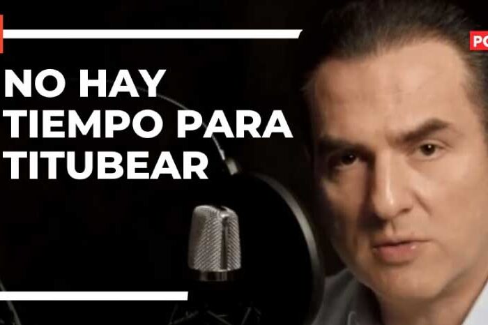 No hay tiempo para titubear