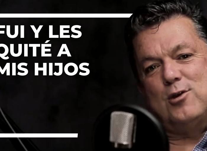 Fui y les quité a mis hijos: Noé Chávez