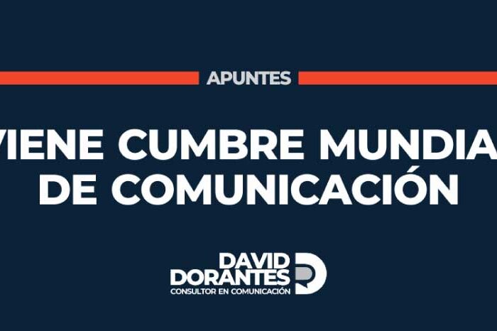 Viene Cumbre Mundial de Comunicación