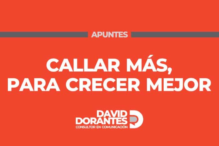 Callar más, para crecer mejor