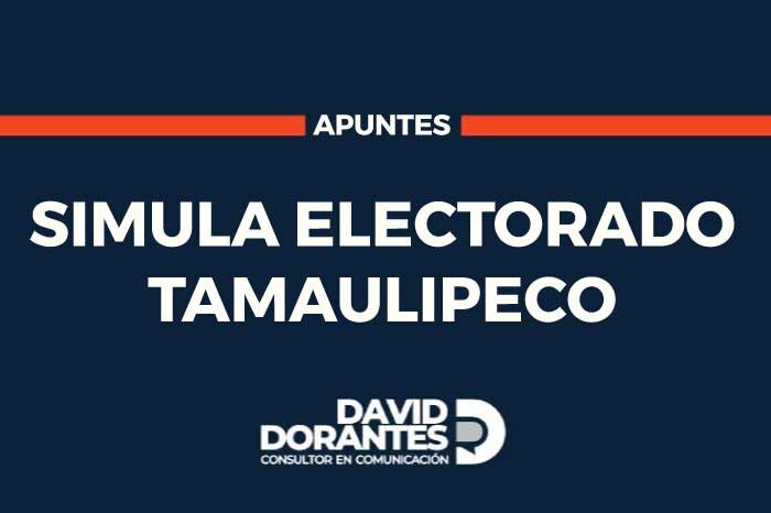 Simula electorado tamaulipeco