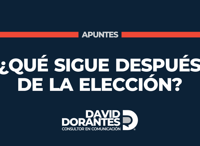 ¿Qué sigue después de la elección?