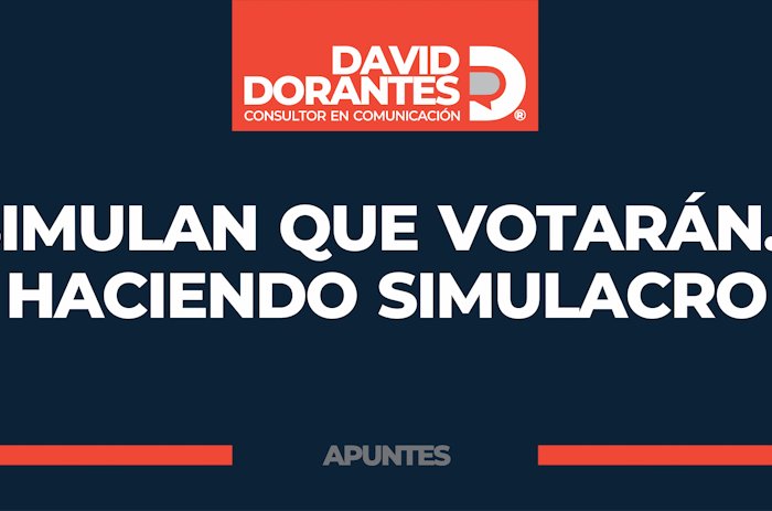 Simulan que votarán… haciendo simulacro