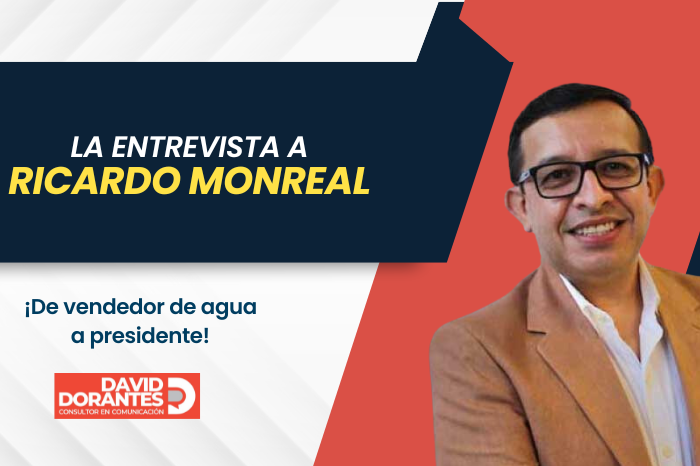 ¡De vendedor de agua a presidente! Ricardo Monreal
