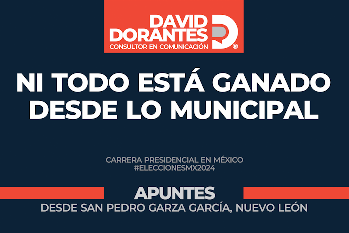 Ni todo está ganado desde lo municipal